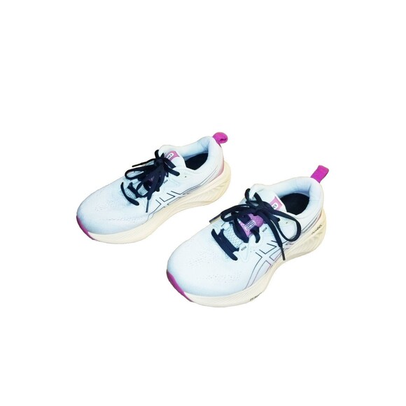 ASICS Shoes - Asics Pure Gel Cumulus 25 Women's 9 Gray Peach Running Shoes Sneakers 1012B441